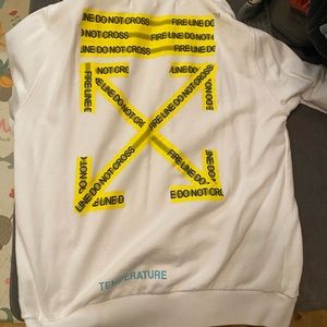 Off white large sweater